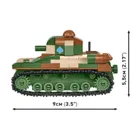 COBI-2719 - 258 PCS 'HC WWII /2719/ RENAULT R-35