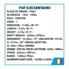 193 PCS HC WWII /5867/ FIAT G.55 CENTAURIO