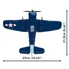 COBI-5883 - 235 PCS 'HC WWII /5883/ GRUMMAN F6F HELLCAT