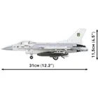 COBI-5893 - 500 PCS ARMED FORCES /5893/ F-16C FIGHTING FALCON (UA)