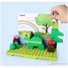 Dubie 441 building block set zoo animals large clamp building blocks