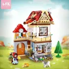 1225 - Little Red Riding Hood fairytale house