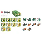 2106 - Qman Trans-Collector 10 Mini-Sets je 3 in 1 Fahrzeuge Mitgebsel