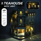 16026 - Tea Restaurant Altstadt Gebäude mit LED Beleuchtungsanlage