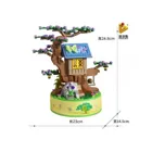 656017 - Music box tree house with light