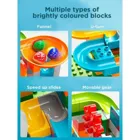 FL1647 - Marble run: whale slide - large clamping blocks