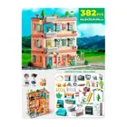 FL1803 - 1803 Doll's house: large town house - large clamping blocks