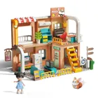 FL1806 - 1806 Doll's house: Town villa - large clamp building blocks