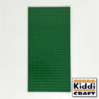 KC16GSA - Stackable Baseplate 16 x 32 studs (12,7 x 25,5cm) Green