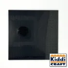 KC32BKSA - Stackable baseplate 32 x 32 studs (25.5 x 25.5cm) Black