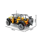 8203 - Yellow off-road vehicle