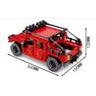 8501 - Humvee off-road vehicle with pull-back function