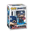 FK45137 - Avengers: Endgame POP! Movies Vinyl Figur Captain America wBroken Shield Mjölni