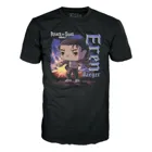 FK69101L - Attack on Titan POP! tee vinyl figure t-shirt set Eren w marks size L