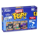 FK71314 - DC Bitty POP! Vinyl Figuren 4er-Pack Batman Adam West 2,5 cm