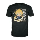 FK72667L - Dragonball Z POP! Tee Vinyl Figur T-Shirt Set Majin Vegeta (GW) Größe L