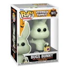 FK80870 - Looney Tunes POP! Television Vinyl Figur Halloween Bugs Bunny(Ghost) 9 cm