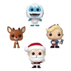 FK73924 - Rudolph mit der roten Nase Pocket POP! Vinyl Figuren 4er-Pack Tree Holiday 4 cm