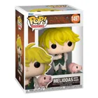 FK75541 - Seven Deadly Sins POP Buddy! Animation Vinyl Figur Meliodas wHawk 9 cm