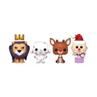 FK79943 - Rudolph Holiday 2024 Pocket POP! vinyl keyring 4-pack Tree Holiday B