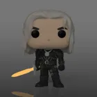 FK68646 - The Witcher POP! TV Vinyl Figur Geralt w sword (GW) 9 cm