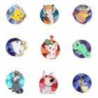 FKWDPN2799 - Disney by Loungefly Ansteck-Pins Blind Box Princess Animal Stain Glass Display (