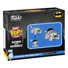 FK83621 - DC Comics Bitty POP! Rides Vinyl Figur Batman wBatmobile 2,5 cm