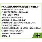 812 PCS HC WWII 2597 ARMOURED FIGHTING VEHICLE II AUSFF