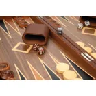 1736 - Backgammon Polyegos, large, imitation leather