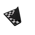 2496 - Rollable chessboard, 55 mm square, plastic, black and white, pack of 5