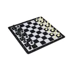 2502 - Chess set, rollable, 55 mm square, with plastic pieces and carrying bag