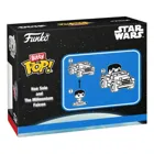 FK83623 - Star Wars Bitty POP! rides vinyl figure display Han Solo wMillenium Falcon 2,5 cm