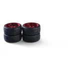 500900193 - 1:10 Wheelset(4) Y-Design3 red 26mm3mm