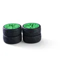 500900194 - 1:10 Wheelset (4) 10 Sp. green 26mm3mm