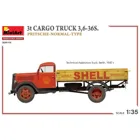 1:35 3t Cargo Truck 3,6-36S Platform Truck