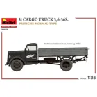 1:35 3t Cargo Truck 3,6-36S Platform Truck