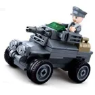 SL07172 - WWII - Mini set armoured vehicle (79 pieces)