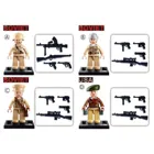 SL95350 - WWII minifigures in bag Soldiers (pack of 60)