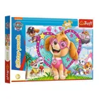 TR14818 - Glitter puzzle with 100 pieces - Paw Patrol