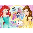 TR14819 - Glitter puzzle with 100 pieces - Princesses