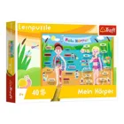 TR15510 - Educational puzzle "My body" 40 pieces