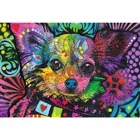 TR20160 - Wooden jigsaw puzzle (5001 pieces) - Colourful puppy