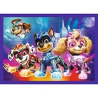 TR34621 - 4 in 1 Puzzle - Paw Patrol Film 2 "The Mighty Movie"