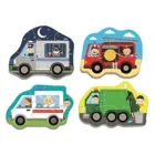 TR36071 - Baby puzzle occupation and vehicles - 18 pieces