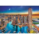 TR37455 - Endlos Puzzle 500 Teile - Dubai Skyline bei Nacht