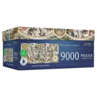 TR81031 - Endless jigsaw puzzle 9,000 pieces - Old sky maps