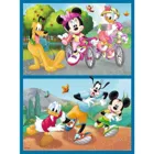 TR93344 - 2-in-1 - 2 x Puzzle Memory, Mickey Mouse