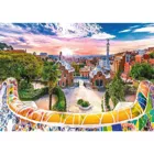 TR10711 - Premium jigsaw puzzle 1000 pieces - Sunset in Barcelona, Spain