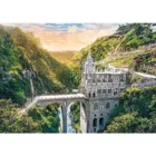 TR10724 - Premium Jigsaw Puzzle 1000 pieces - Las Lajas Church in Colombia