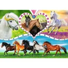 TR13248 - Puzzle with 200 pieces - Beautiful horses